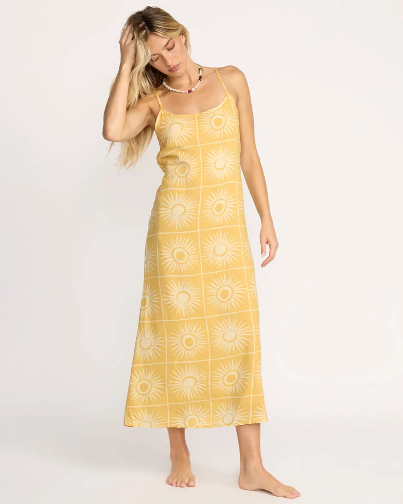 Billabong Womens Dress Sun Glow Maxi