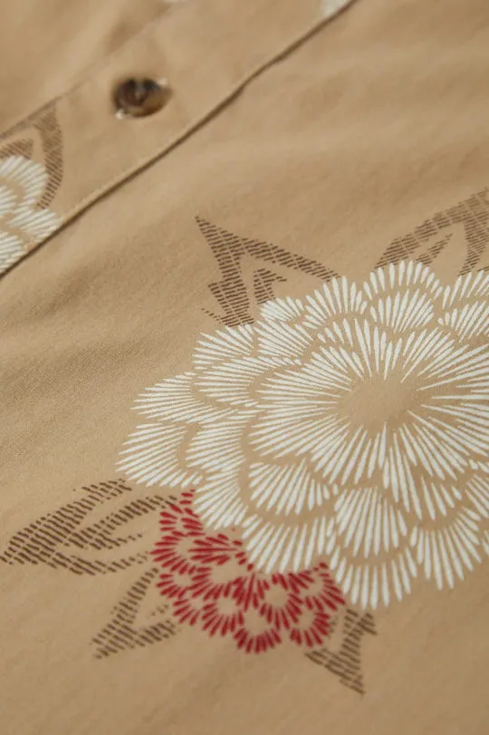 Brixton Mens Woven Charter Print