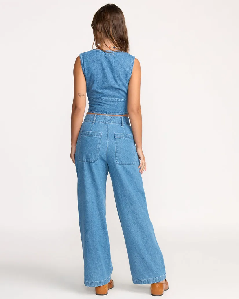 Billabong Womens Pants Wave Washed