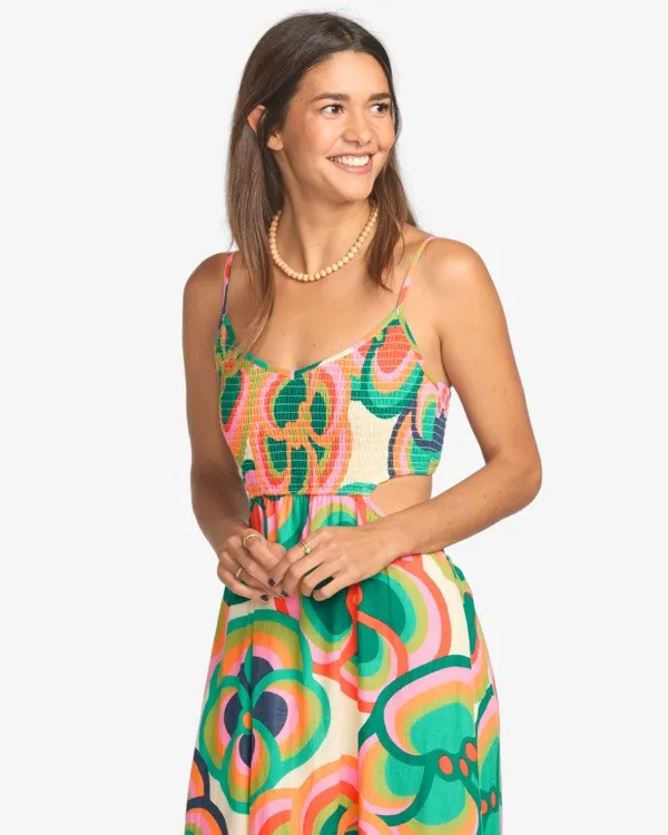Billabong Womens Dress Mami Wata True Desire Maxi