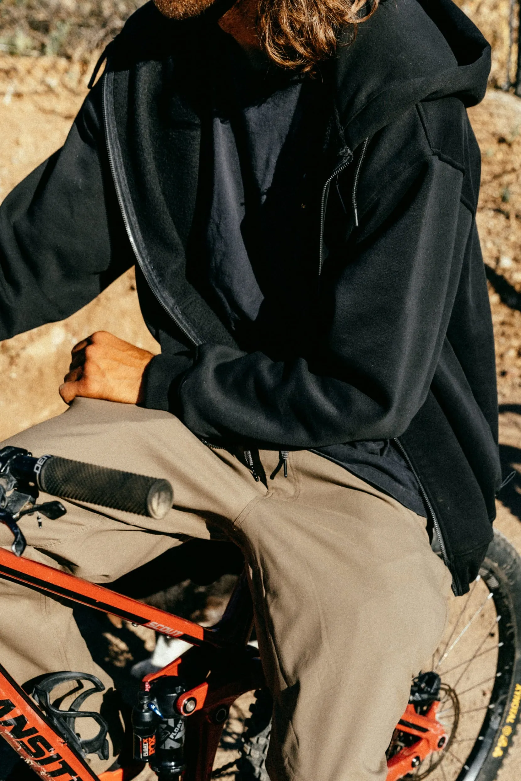 686 Mens Snow Layers Knockout Script Premium Heavyweight Zip Hoody