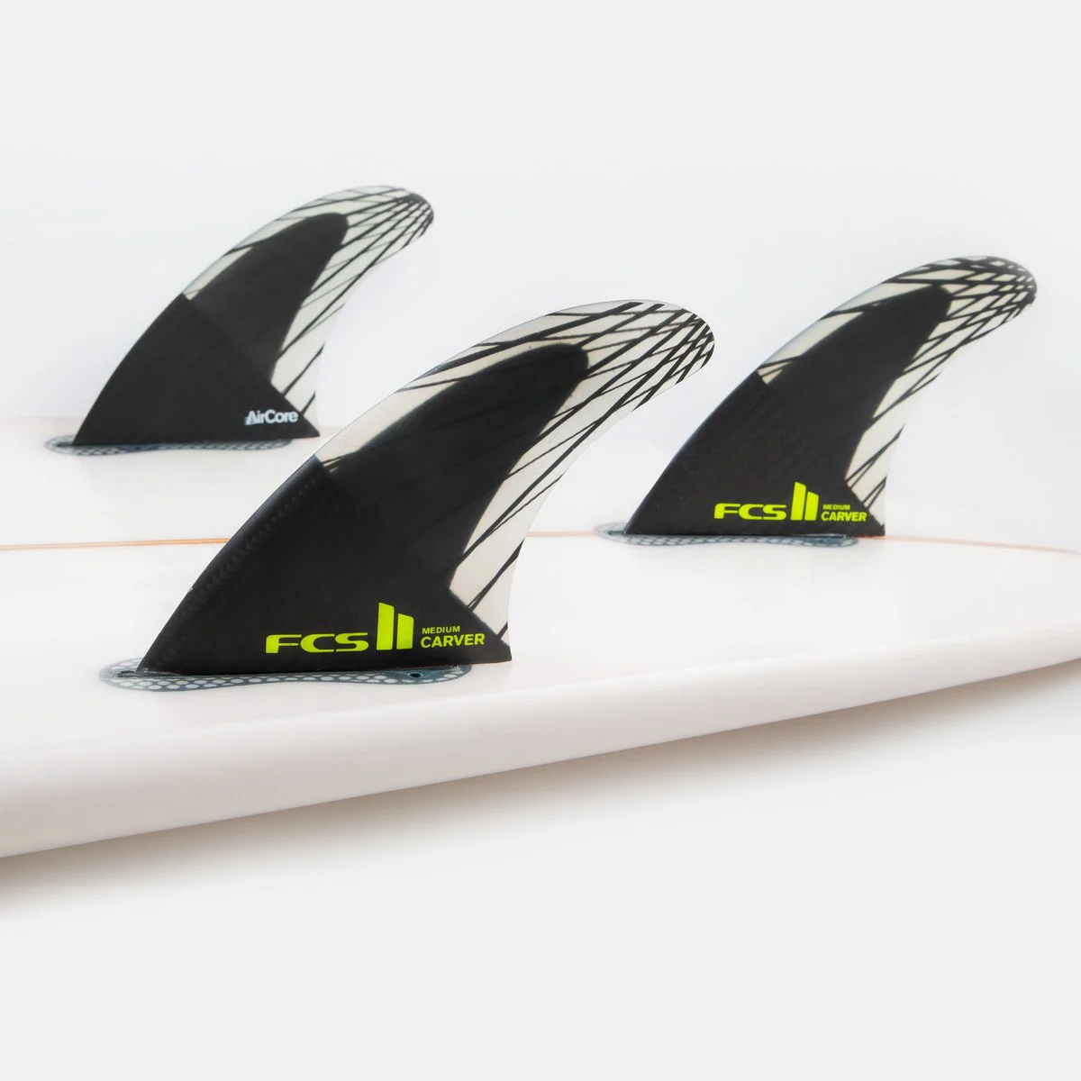 FCS Surfboard Fins FCS II Carver PC Carbon Tri Fins