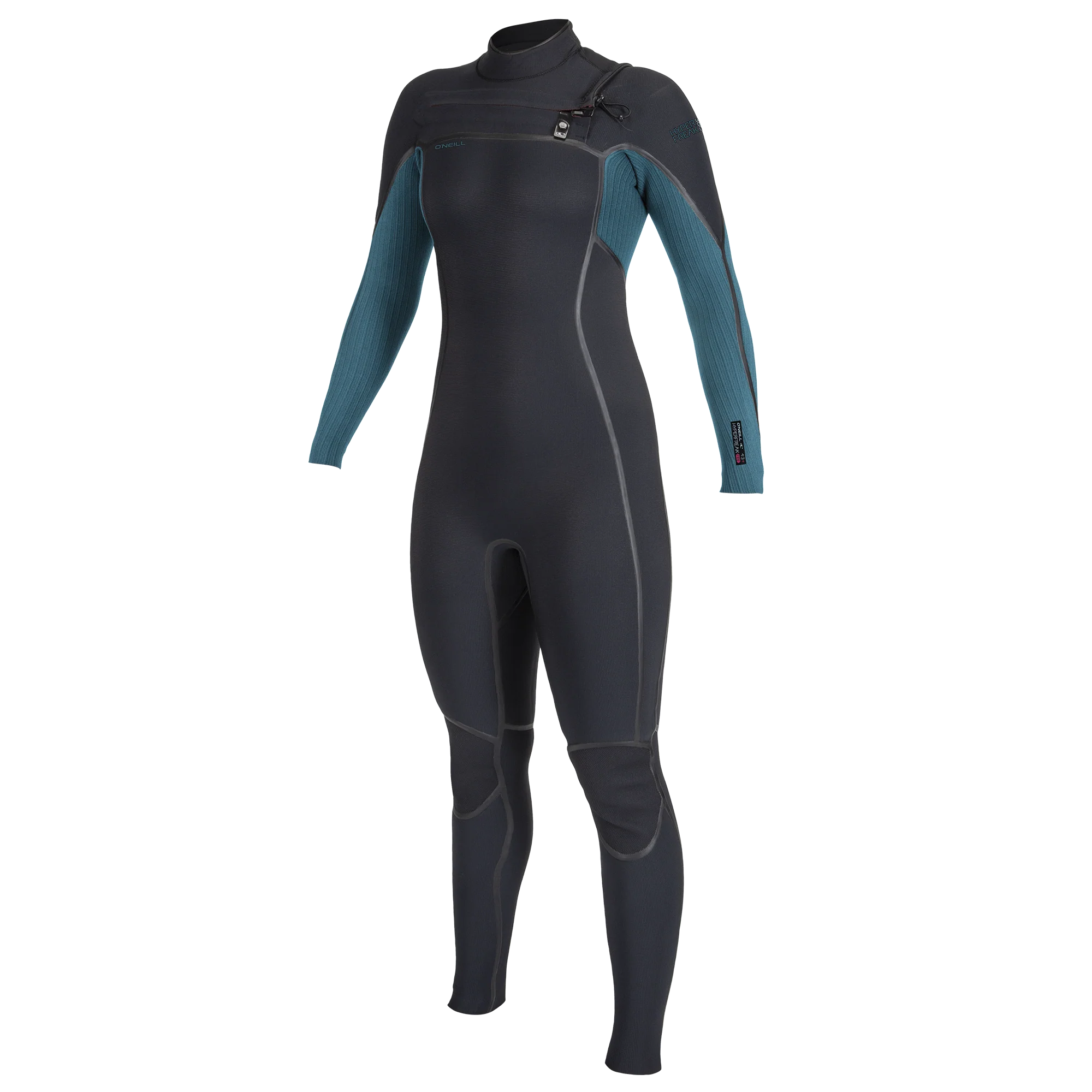 Oneill Womens Wetsuit Hyperfreak Fire Chest Zip 4/3+mm Fullsuit