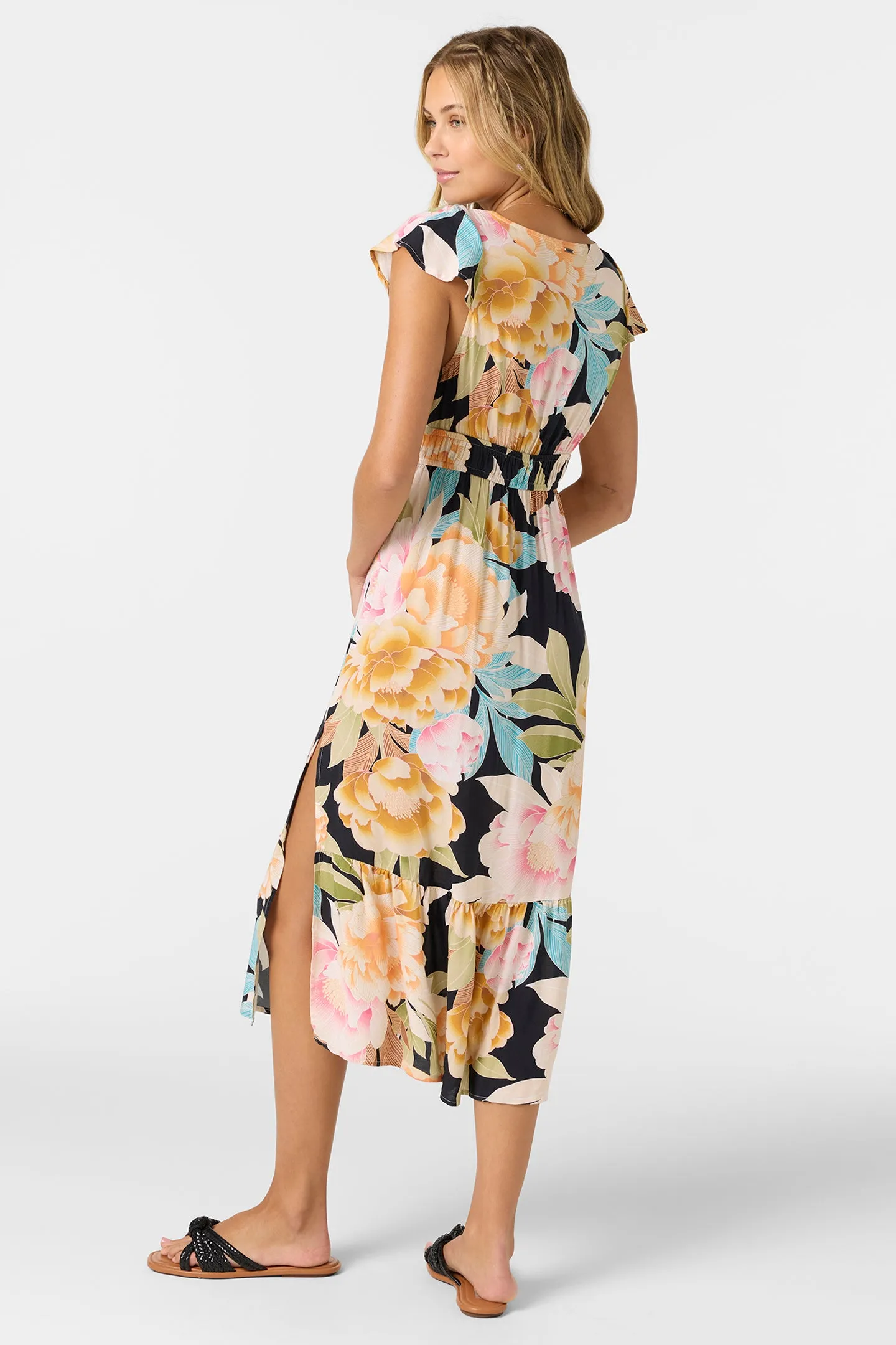 Oneill Womens Dress Zetta Midi