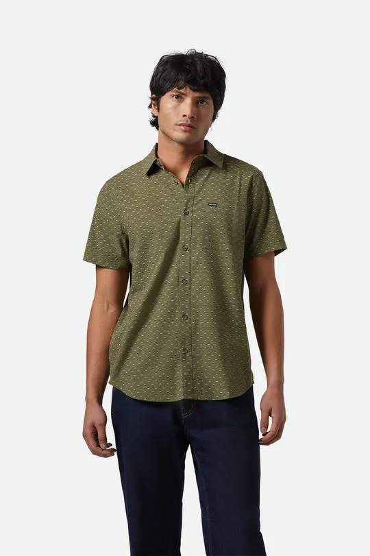 Brixton Mens Woven Charter Print
