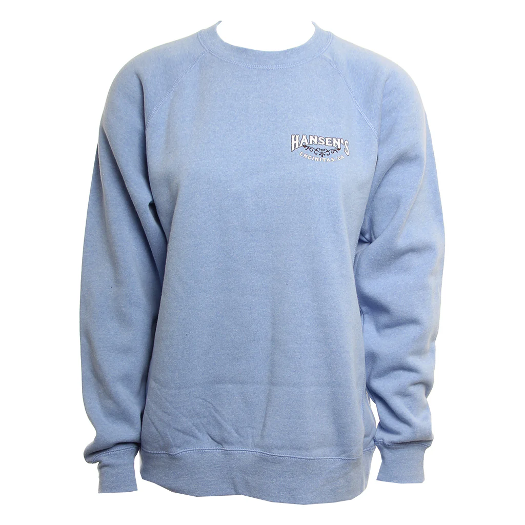 Hansen Womens Sweatshirt Paradise Crew