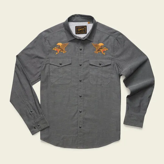 Howler Brothers Mens Woven Gaucho Snapshirt