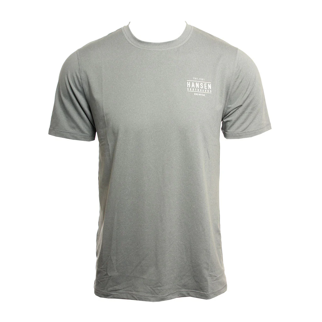 Hansen Mens Rashguard Antix Short Sleeve