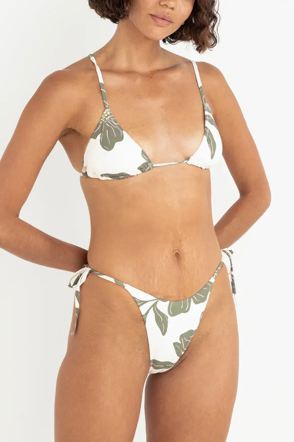 Rhythm Womens Bikini Top Kia Floral Slide Tri