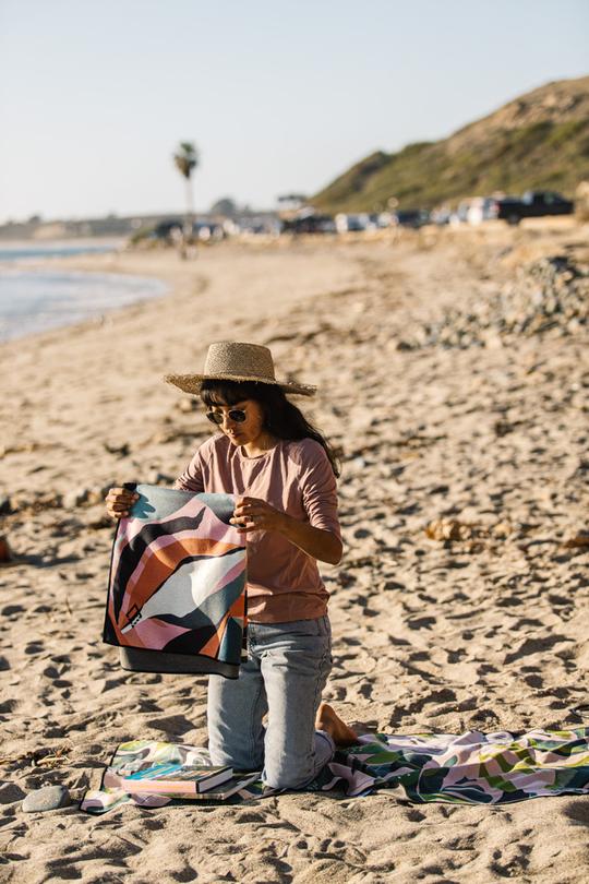 Nomadix Towel Leafy Pink