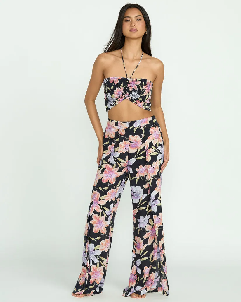 Billabong Womens Tank Top Summer Sunshine Crop Top