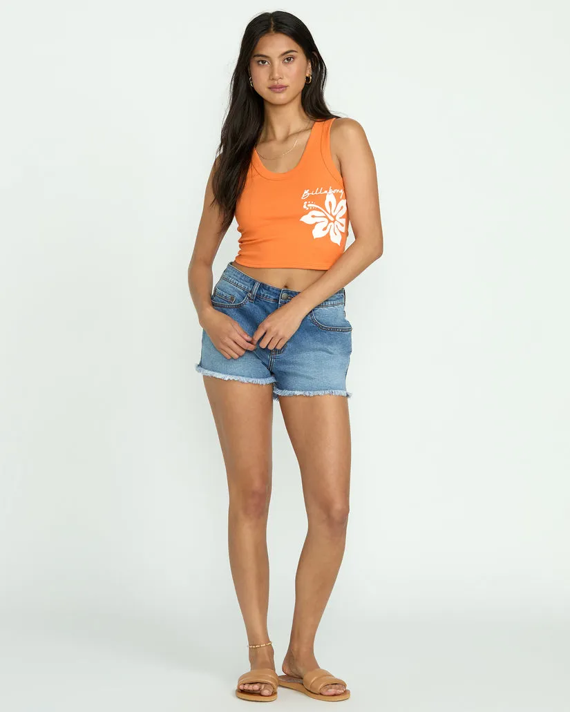 Billabong Womens Tank Top Tropics Invite