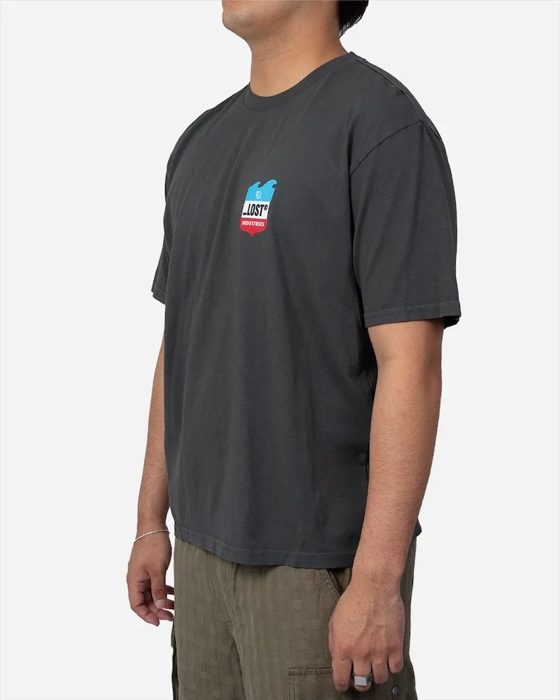 Lost Mens Shirt Emblem Boxy