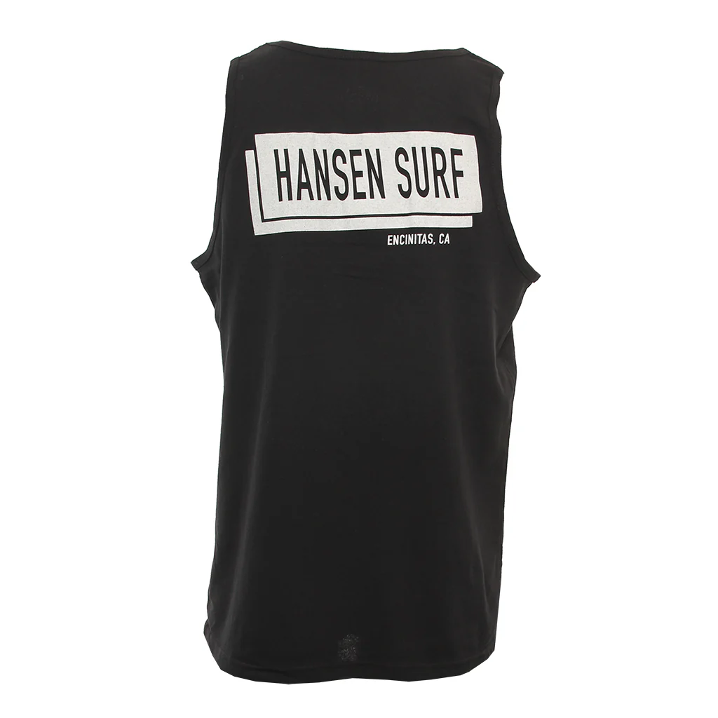 Hansen Mens Tank Top Brick
