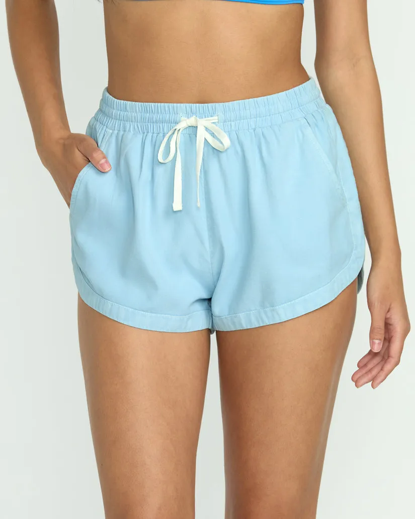 Billabong Womens Shorts Road Trippin Elastic Waist