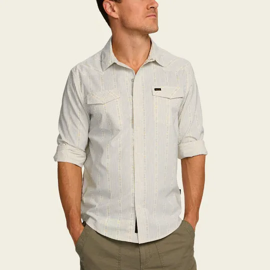 Howler Brothers Mens Woven H Bar B Tech Longsleeve