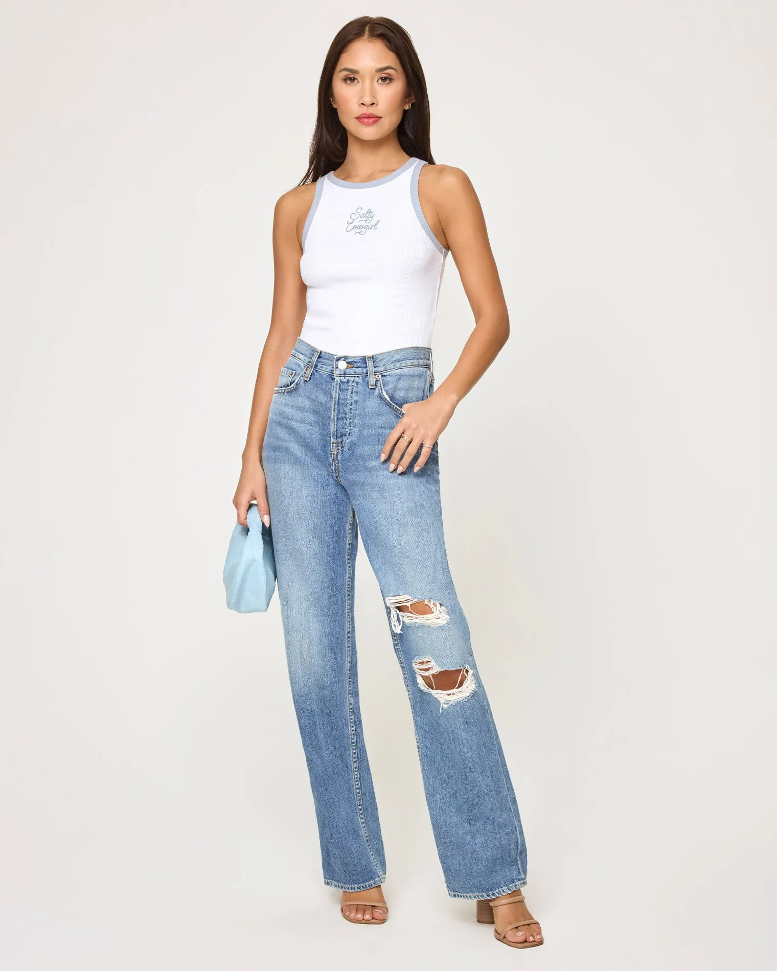 L*Space Womens Tank Top Rewind