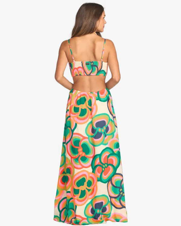 Billabong Womens Dress Mami Wata True Desire Maxi