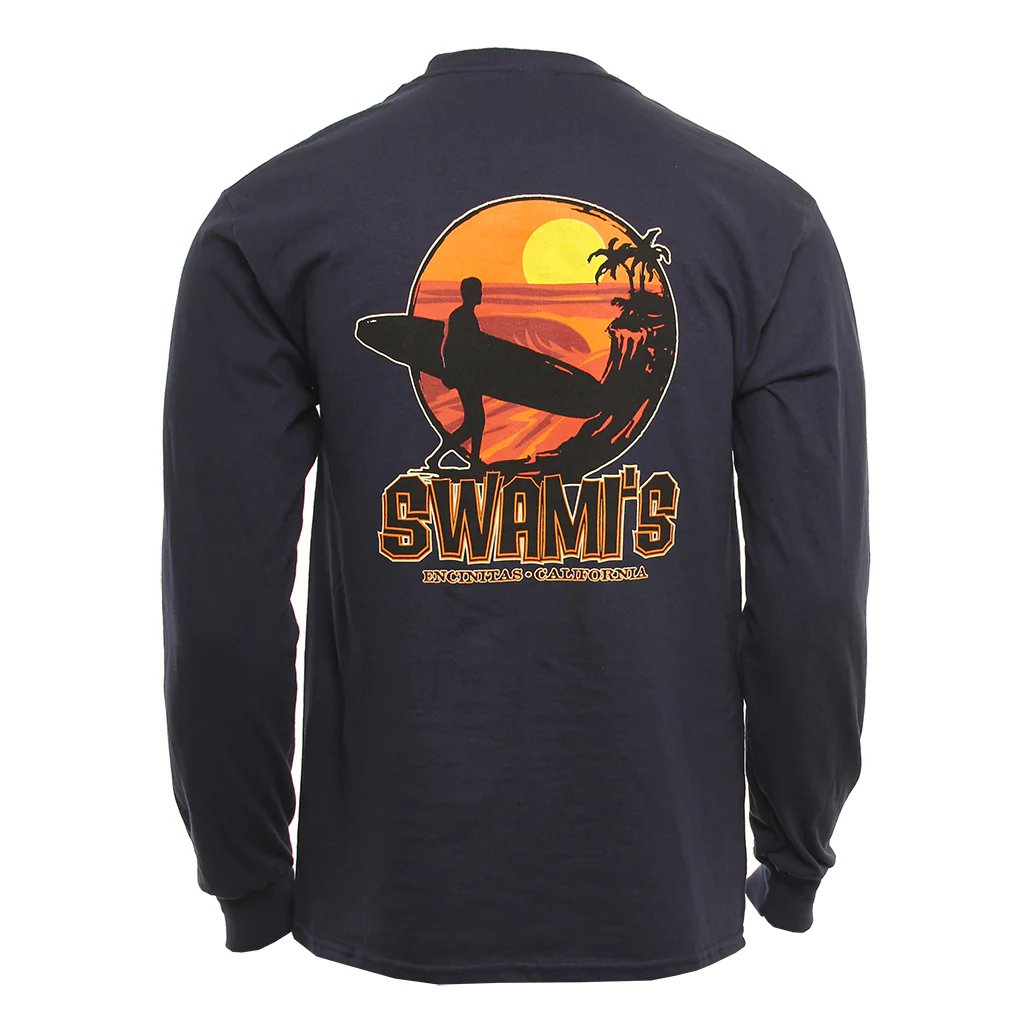 Hansen Mens Long Sleeve Shirt Swamis Circle