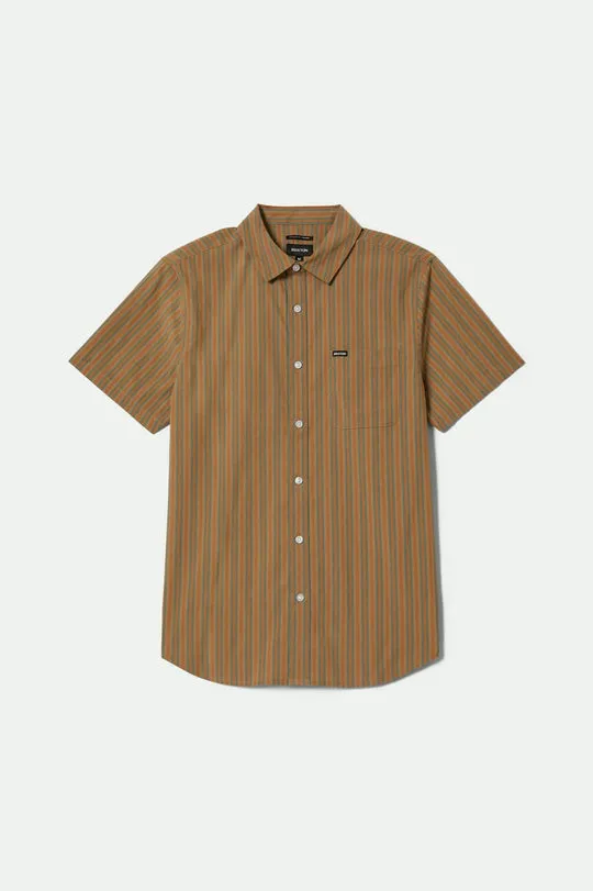 Brixton Mens Woven Charter Stripe