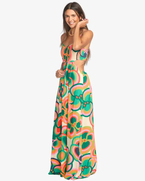 Billabong Womens Dress Mami Wata True Desire Maxi
