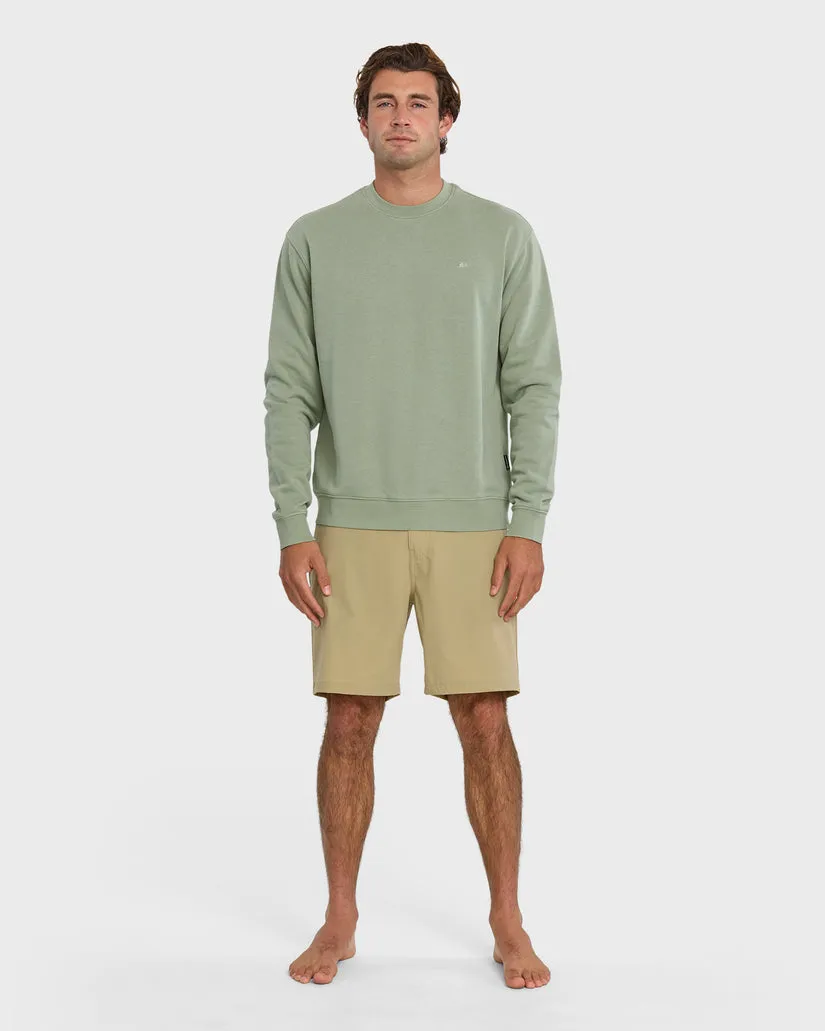 Quiksilver Mens Sweatshirt Saltwater Crewneck