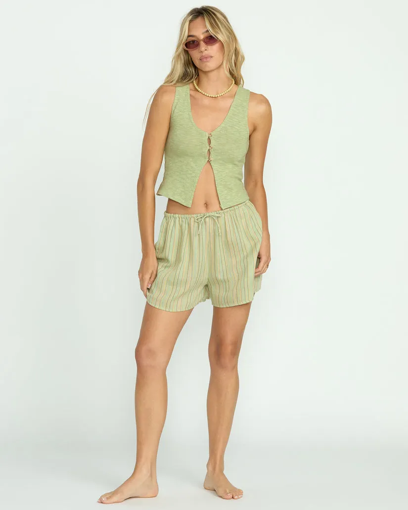 Billabong Womens Tank Top Bren Knit Vest