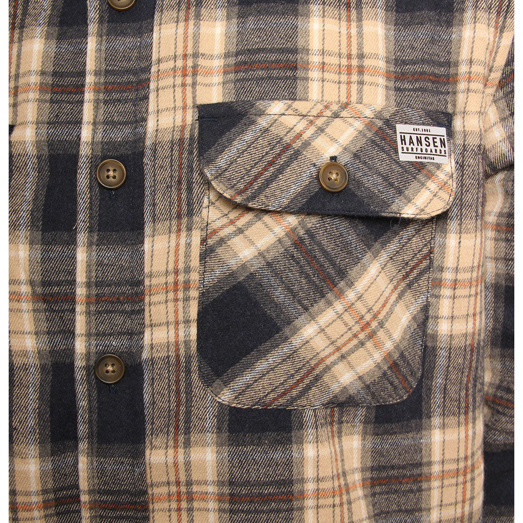 Hansen Mens Shirt Flannel Sherpa