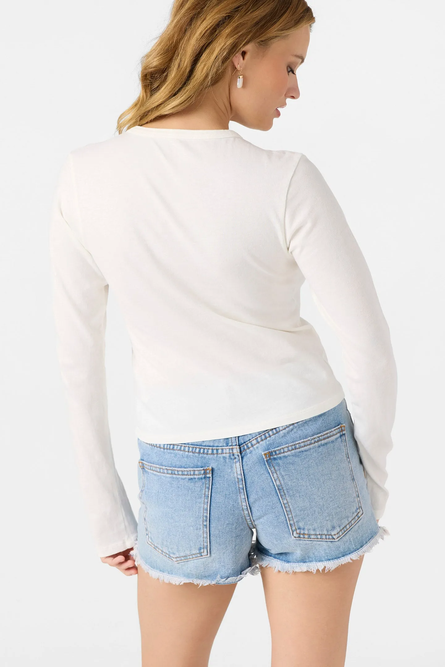 Oneill Womens Shirt Shoreline Long Sleeve Tee