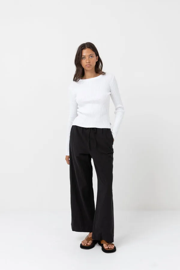 Rhythm Womens Pants Classic Drawstring