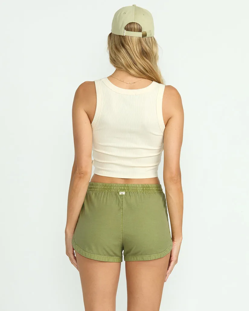 Billabong Womens Shorts Road Trippin Elastic Waist