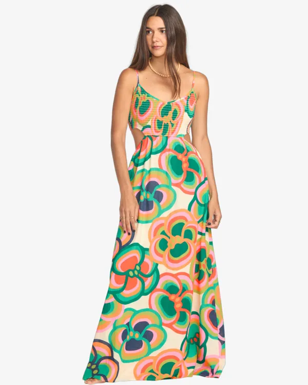 Billabong Womens Dress Mami Wata True Desire Maxi