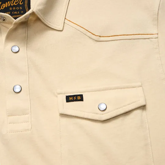 Howler Brothers Mens Knit Ranchero Polo