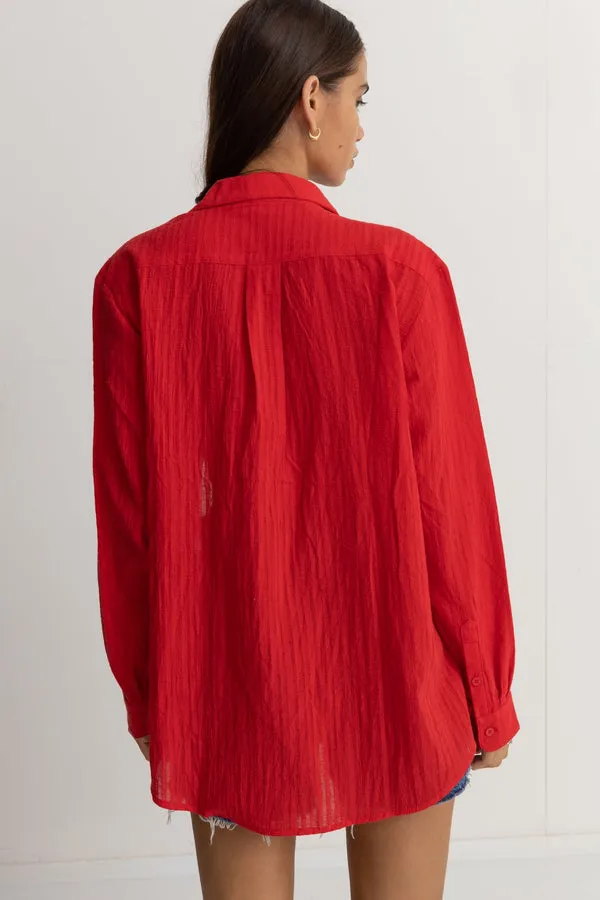 Rhythm Womens Shirt Inferna Beach