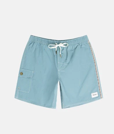 Rhythm Mens Shorts Patch Beach Short