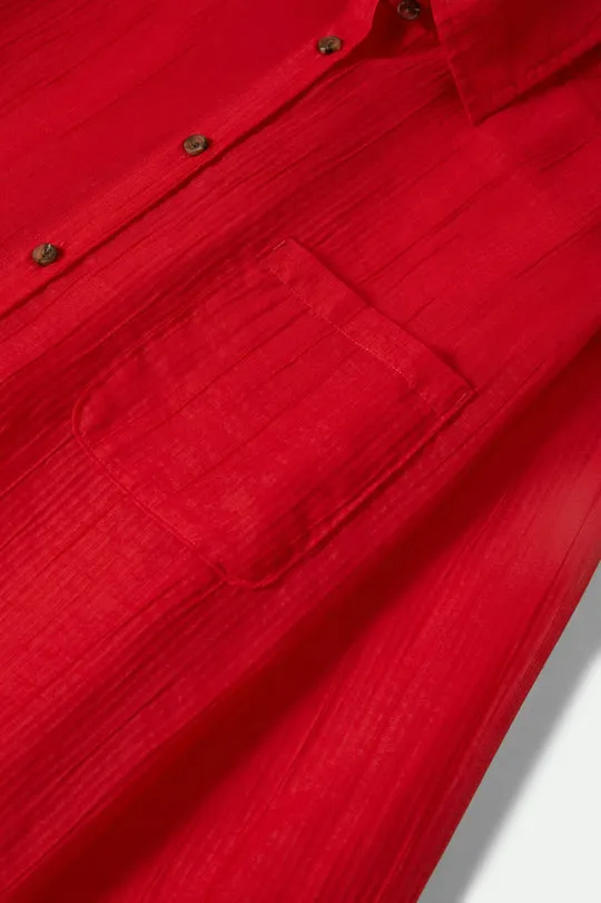 Brixton Womens Shirt East Side Boxy L/S Button Down