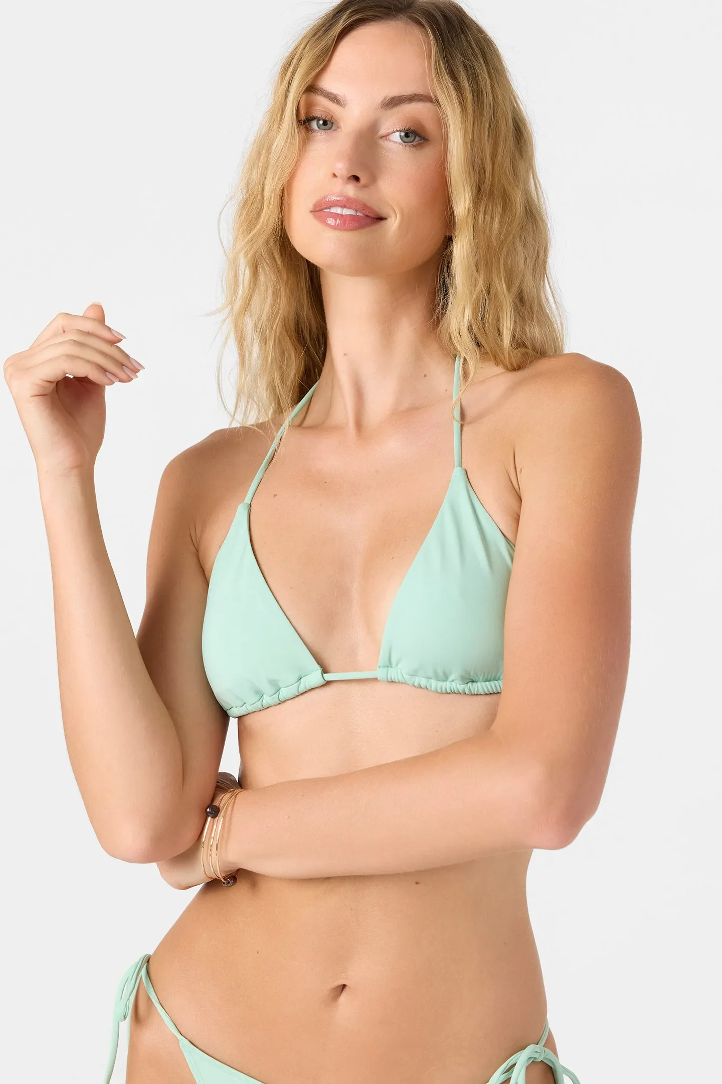 Oneill Womens Bikini Top Saltwater Solids Venice Triangle