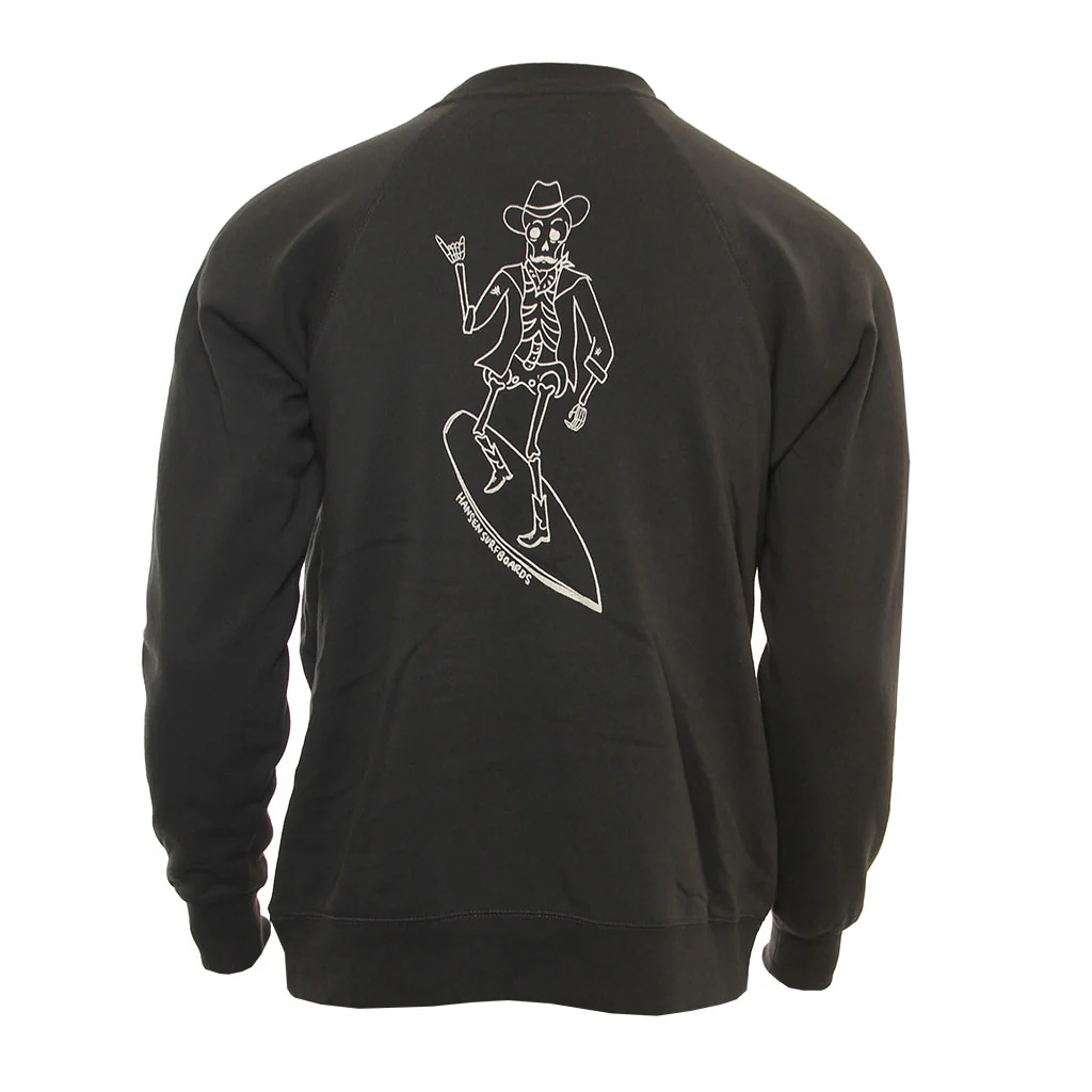 Hansen Mens Sweatshirt Shaka Skeleton