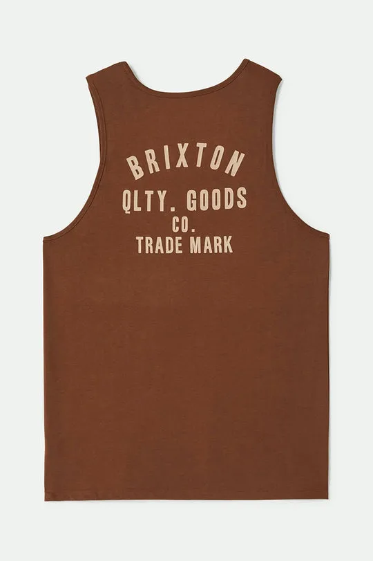 Brixton Mens Tank Top Woodburn