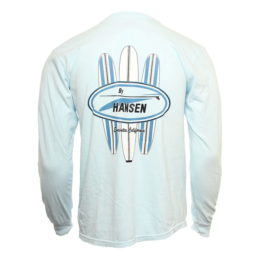 Hansen Mens Shirt Tres Boards LS