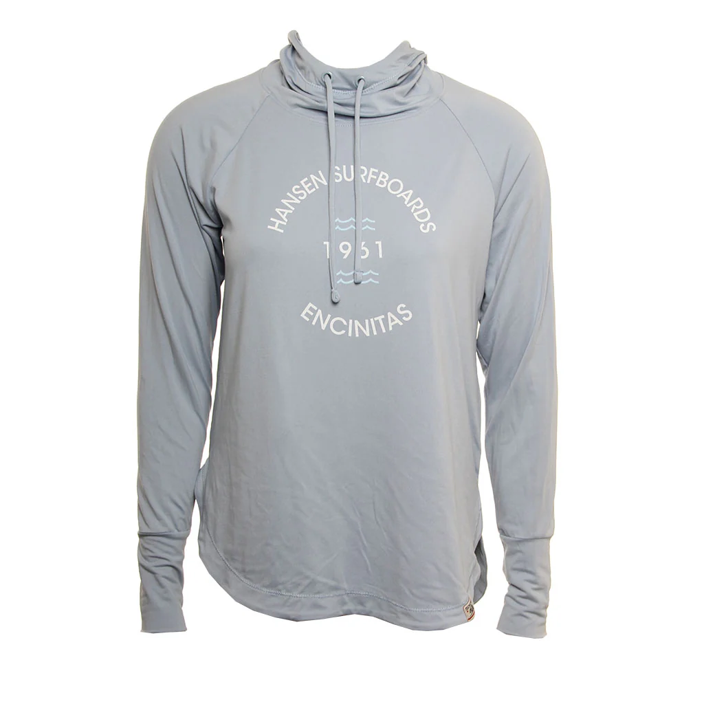 Hansen Womens Sweatshirt Drained Tech Pullover Hoodie