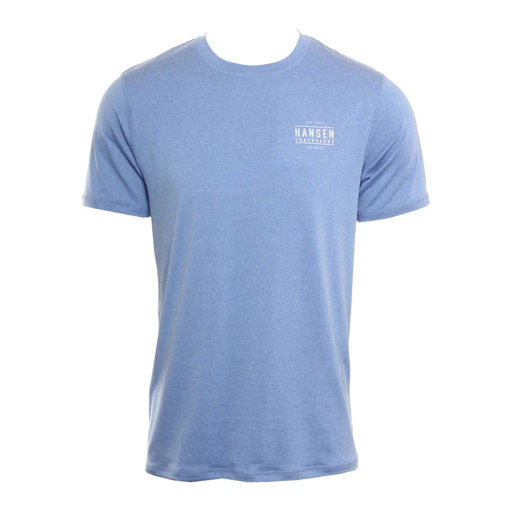 Hansen Mens Rashguard Antix Short Sleeve