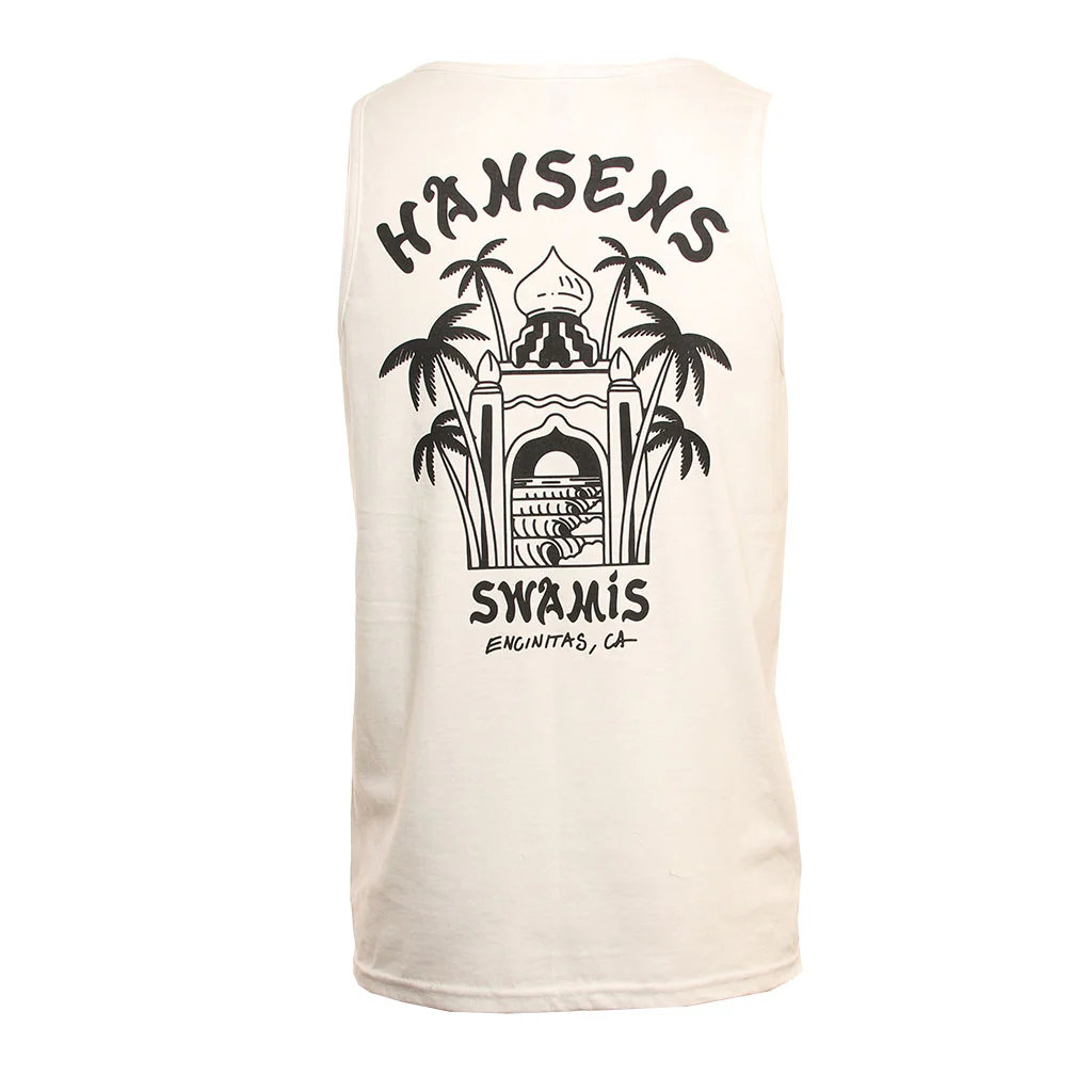 Hansen Mens Tank Top Surf Temple