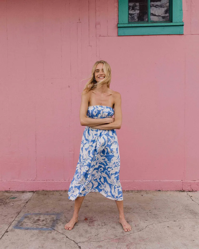 Billabong Womens Dress In The Sky Midi