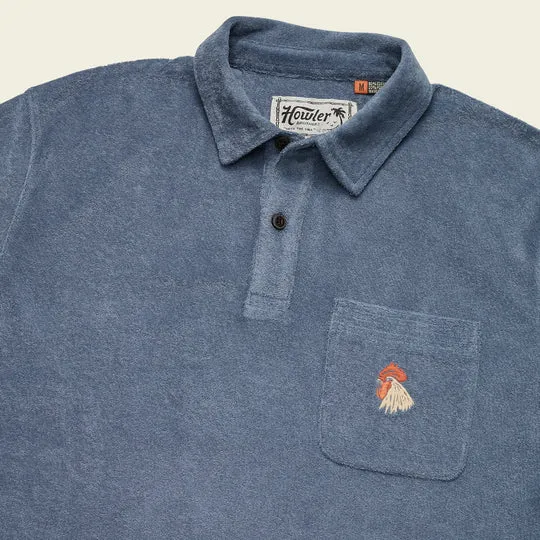 Howler Brothers Mens Knit Plusherman Terry Polo