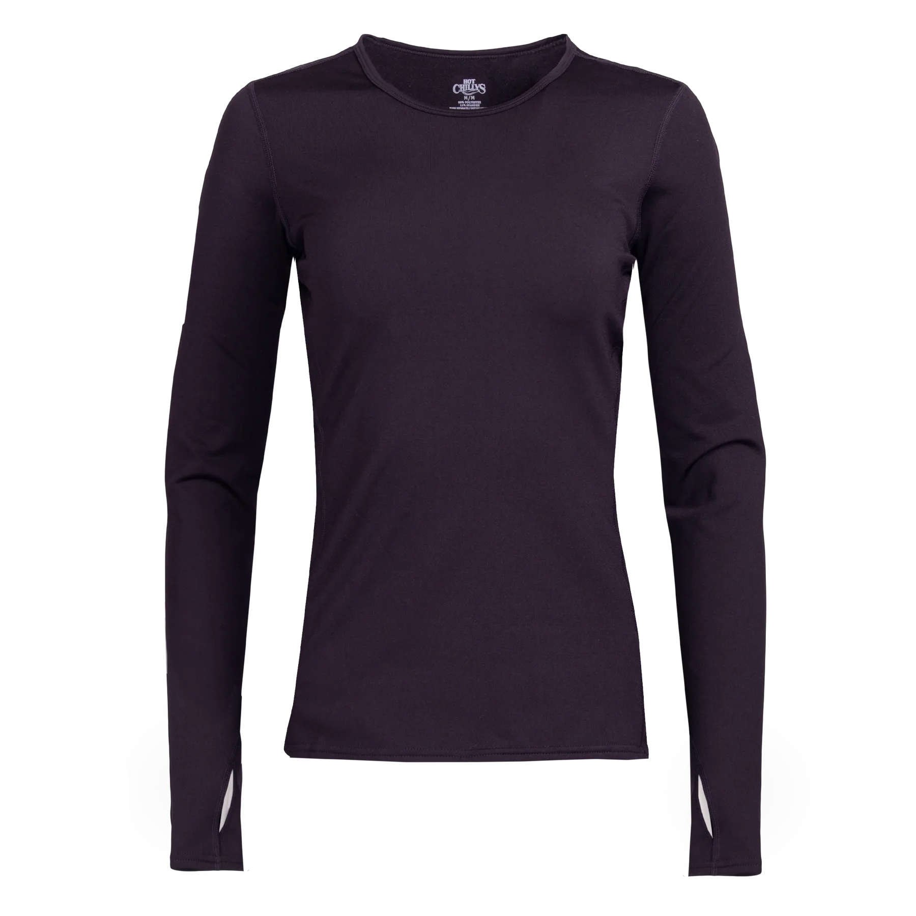 Hot Chillys Womens Snow Layers Micro-Elite Chamois Crewneck