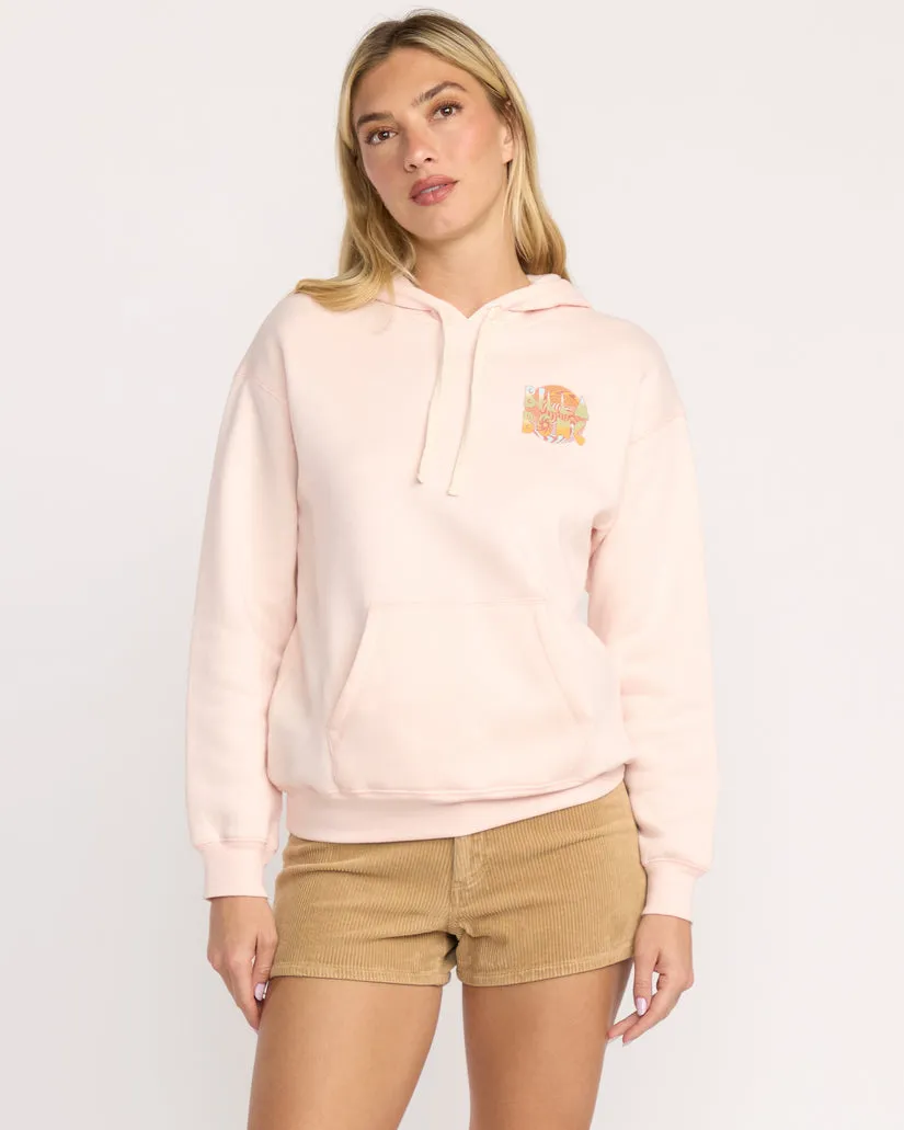 Billabong Womens Sweatshirt All Good In Summer Hoodie