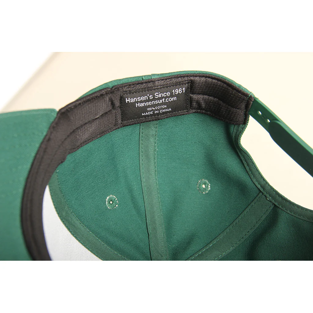 Hansen Hat Hansen Green Chino Twill