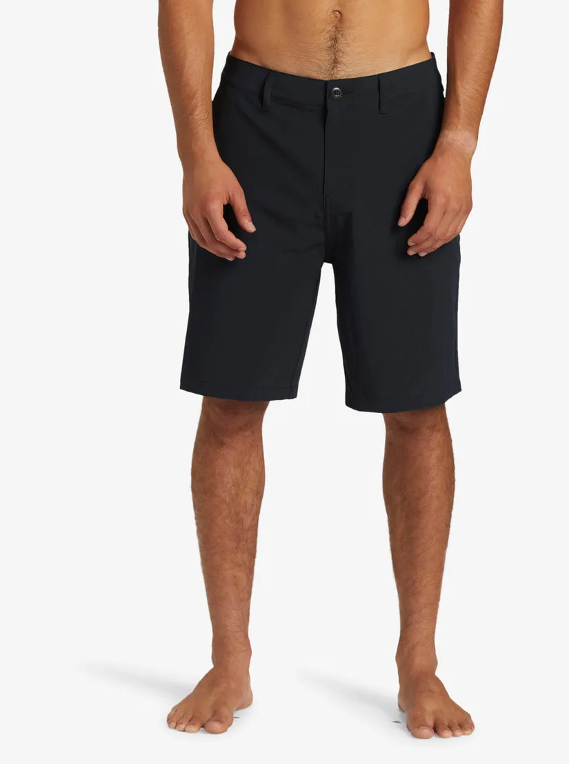 Quiksilver Mens Shorts Union Heather Amphibian 20 Hybrid