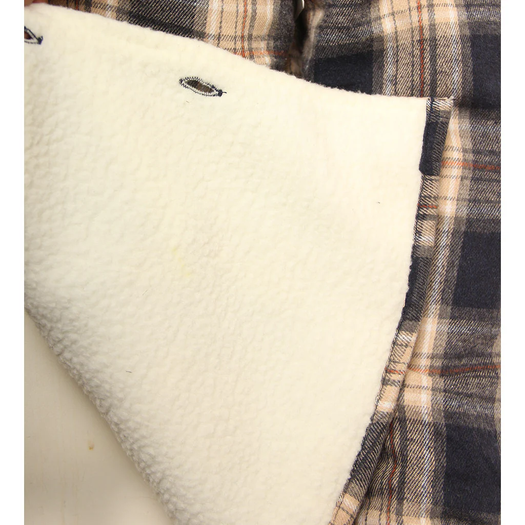 Hansen Mens Shirt Flannel Sherpa